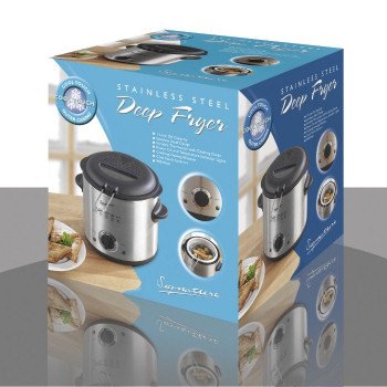 Buy Signature Deep Fat Fryer S/Steel 1ltr S204 online at Discounted New and Used prices. Delivered to your door with Off-The-Bookshelf.
