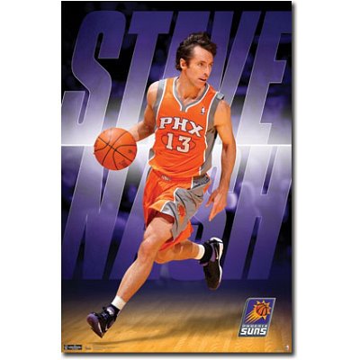 (22x34) Phoenix Suns Steve Nash Sports Poster