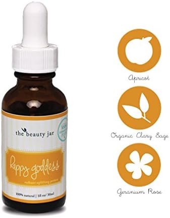 Mothers Day Gift _ Happy Goddess, a Radiant Uplifting Potion - Hot Flash Relief, PMS Relief, Menopause Reset, Support Formula - Herbal Miracle Potion Proven to Provide Temporary Relief of Cramps, Aches, Water Retention, Anxiety and Depression- Highest Potent USA Quality