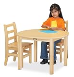 Multi-Purpose Round Table - 12" High - Maple - School & Play Furniture