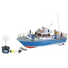 1:20 Super Police Boat 2873 Electric RTR RC Remote Control Boat (Color May Vary) from All Electric Boats