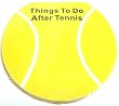 Tennis Ball Post It Notes
