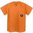 UVA Scrubs Top Orange Shirt- University of Virginia For HIM or HER -Officially Licensed NCAA College Logo Apparel For HIM or HER SEARCH BROAD BAY SCRUB FOR OTHER College Logo Apparel Unique GIFT Ideas for Man Men Woman Women Ladies Nurses