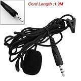 Gino PC Skype MSN Chatting 3.5mm Tie-Clip Microphone Mic