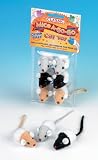 Natural Mini Mice Cat Toy 6 Pack