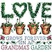 Grandmother's Garden Adult Sweatshirt