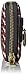 Anne Klein New Recruits Small Zip Around Wallet, Cherry Multi/Black, One Size