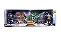 Marvel Miniature Alliance 6 Piece Figure Set with Metallic Paint - Spider-man, Hulk, Iron Man, Wolverine, Venom, & Captain America