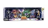  : Marvel Miniature Alliance 6 Piece Figure Set with Metallic Paint - Spider-man, Hulk, Iron Man, Wolverine, Venom, & Captain America