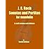 J. S. Bach Sonatas and Partitas for Mandolin: the complete Sonatas and Partitas for solo violin transcribed for mandolin in staff notation and tablature