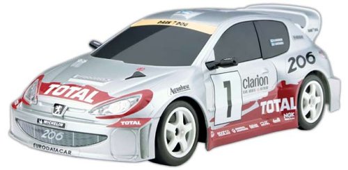 Childrens Toyshop  Toys : R/C Peugeot 206 FF Car 27MHz - 1:24th
