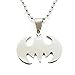 Batman Superhero Pendant Necklace Steel Chain Fashion Stainless Men
