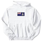 Sweatshirt White  Flag Transfer Cayman Islands  State Country
