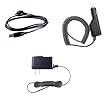 ACCESSORY BUNDLE - USB SYNC DATA CABLE + CAR CHARGER + HOME WALL CHARGER for MOTOROLA NEXTEL i205 / i215 / i265 / i275 / i305 / i315 / i325 / i355 / i530 / i560 / i605 / i710 / i720 / i730 / i733 / i740 / i760 / i830 / i833 / i836 / i860 / i870 / i880 / i285 / i415 / i450 / i580 / i670 / i930 / i920 / i850 / i855