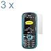 Durable Clear Reusable LCD Screen Protector -3 Pack for Sprint LG Rumor2 LX265 Cell Phone