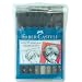 Pitt Artist's Pen 8pc Manga Set Grey Shades