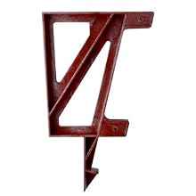 2x4basics 90176 Dekmate Bench Bracket, Redwood - 2 Pack