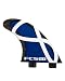 FCS UL-5 Ultralight Surfboard Tri Fin Set - Blue