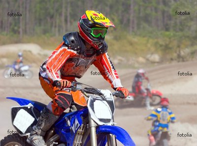 'Motocross 4' Wall Decal - 24