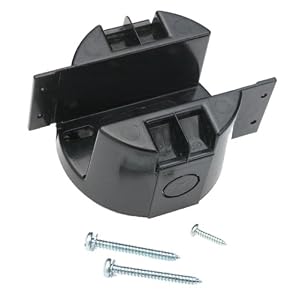 Raco 7120 4 Round, Non-metallic Ceiling Fan Support Saddle Box, 12.5 cu. In. by Raco