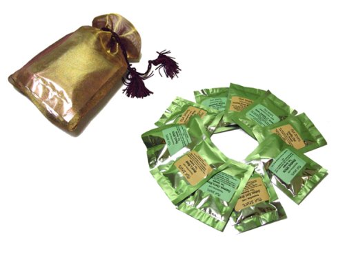 Assorted Green and White Tea Sample Gift Set. 10 Gourmet Loose Tea Samples: Matcha,... by Malden Tea
