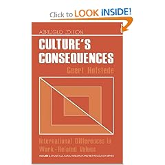 Cultures Consequences : International Differences in Work-Related Values (Cross Cultural Research and Methodology)
