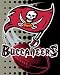 NFL Tampa Bay Buccaneers Royal Plush Blanket 60