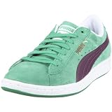 PUMA Supersuede Wn's 351275, Damen, Sneaker, Grün  (leprechaun green-shadow purple 10), EU 38.5  (UK 5.5)  (US 8)