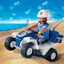 Childrens Toyshop  Toys : Playmobil Beach Police