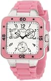 Invicta Women's 1281 Angel Collection Multi-Function Pink Rubber Watch