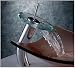 Bathroom Glass Waterfall Vessel Vanity Sink Faucet