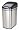 Nine Stars DZT-30-1 Infrared Touchless Stainless Steel Trash Can, 7.9-Gallon