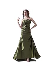 Strapless  Lace-Up Pleated Sheath  Dress With a Bow(s)