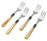 Rosanna Champagne Napoleon Cocktail Forks, Set of 4