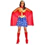 Ladies Fancy Dress Sexy Super Hero Costume Large 16-18