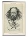 Alfred Lord Tennyson English Poet a Caricature Art Giclee Poster Print, 18x24