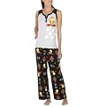 Tweety Tank and Pant Sleepwear Set - Black