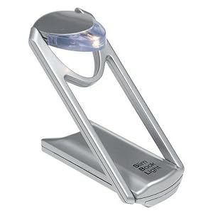 Fulcrum MicroSlim Book Light, Silver