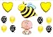 What Will It BEE Baby Shower Gender Reveal Party Balloons Decorations Supplies
