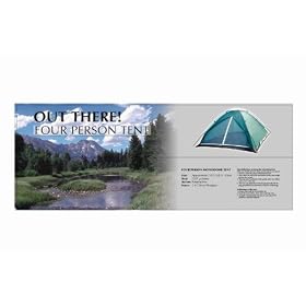 OUT THERE 4 MAN / PERSON TENT