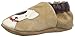 Robeez Boys' Doggy Dale Loafer, Beige, 6-12 Months M US Infant
