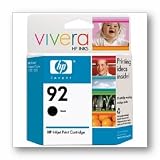 HP 92 Black Inkjet Print Cartr