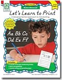 CARSON DELLOSA LETS LEARN TO PRINT MODERN