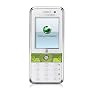 Sony Ericsson K660i 3 Pre-Pay Mobile Phone Including �10 Airtime - White & Lime