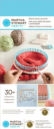 Martha Stewart Crafts Knit & Weave Loom *** Product Description: Martha Stewart Crafts Knit The Knit And Weave Loom Kit Makes Knitting And Weaving Easy For Both Beginners And Pros. Use The Included Instructions To Create Hats; Scarves; Blankets; ***