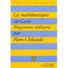 Les math�matiques sur Casio: Programmes utilitaires