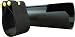 Rovner Dark Baritone Saxophone Ligature And Cap, 3R - fits Most Rubber Bari Sax Mouthpieces
