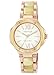 Anne Klein Women's AK/1148RGHN Rose Gold-Tone Horn Resin Bracelet Watch
