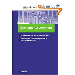 Electronic Government. Die elektronische Verwaltungsreform Grundlagen - Entwicklungsstand - Zukunftsperspektiven: Grundlagen - Entwicklungsstand - Perspektiven
