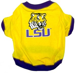 NCAA Louisiana State University Pet T-Shirt, Large